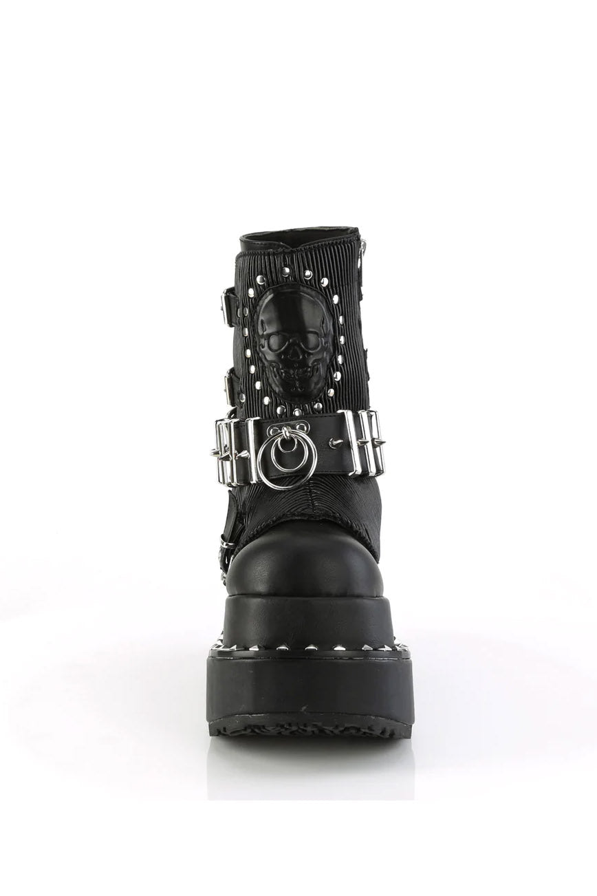 Death Blow Boots [BEAR150/BVL] - womens shoes - VampireFreaks - Demonia