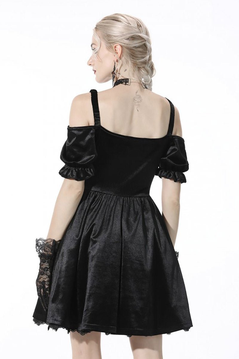 Death by Cyanide Velvet Dress - dresses - VampireFreaks - Dark In Love