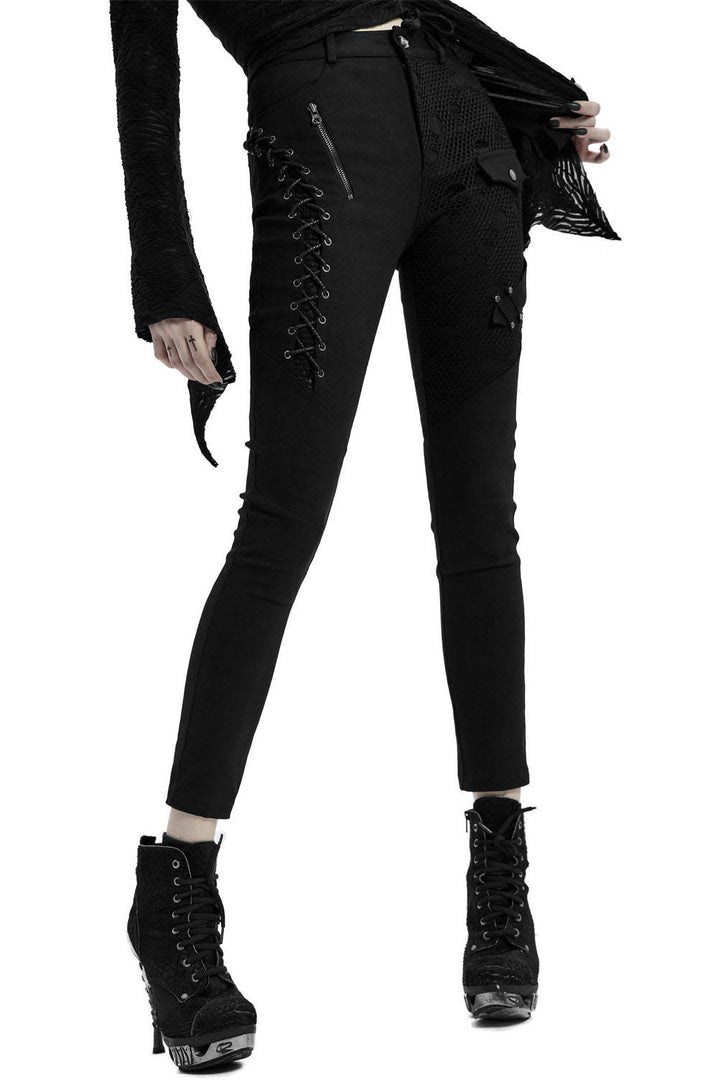 Death Cult Black Denim Jeans - womens bottoms - VampireFreaks - Punk Rave