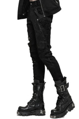 Death Eater Painted Pants - mens pants - VampireFreaks - Punk Rave