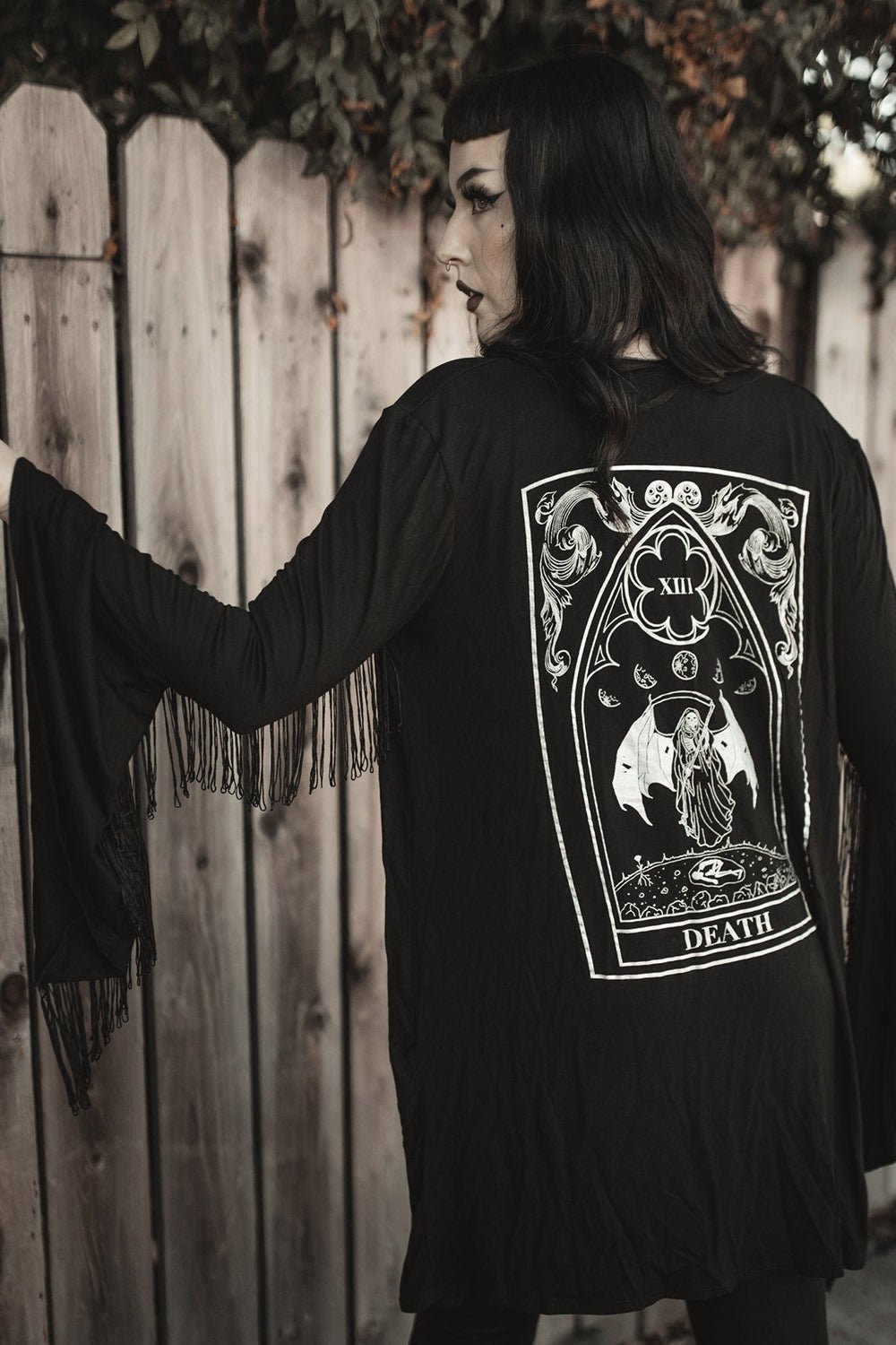 Death Kimono - womens outerwear - VampireFreaks - The Pretty Cult