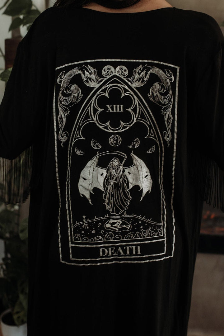 Death Kimono - womens outerwear - VampireFreaks - The Pretty Cult