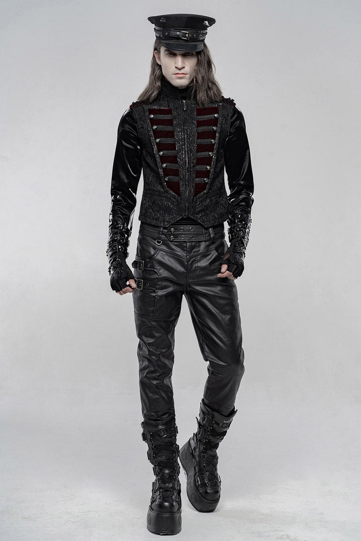 Death March Victorian Goth Vest - mens outerwear - VampireFreaks - Punk Rave