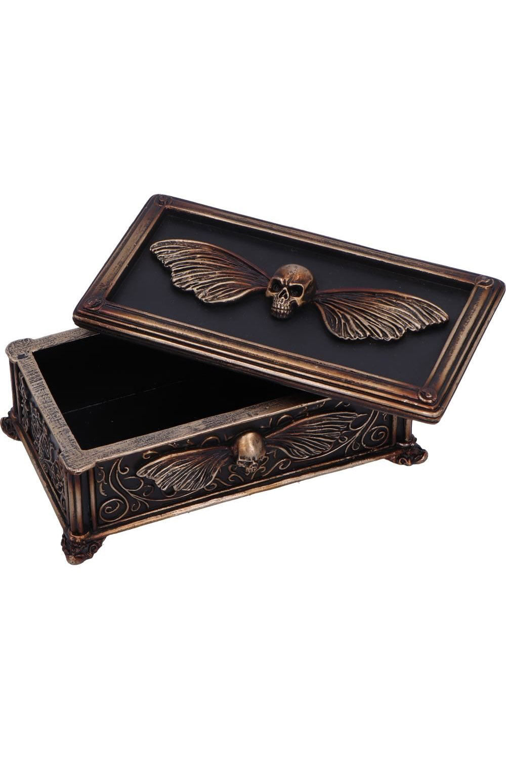 death moth  jewelry box