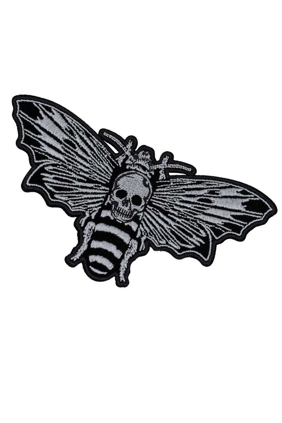 Death Moth Velvet Luxe Patch - pins & patches - VampireFreaks - Kreepsville