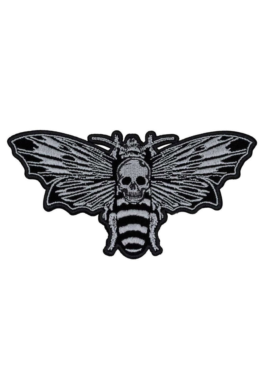 Death Moth Velvet Luxe Patch - pins & patches - VampireFreaks - Kreepsville