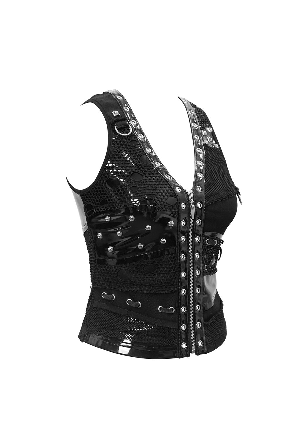 Death of Dawn Vamp Vest - womens tops - VampireFreaks - Devil Fashion