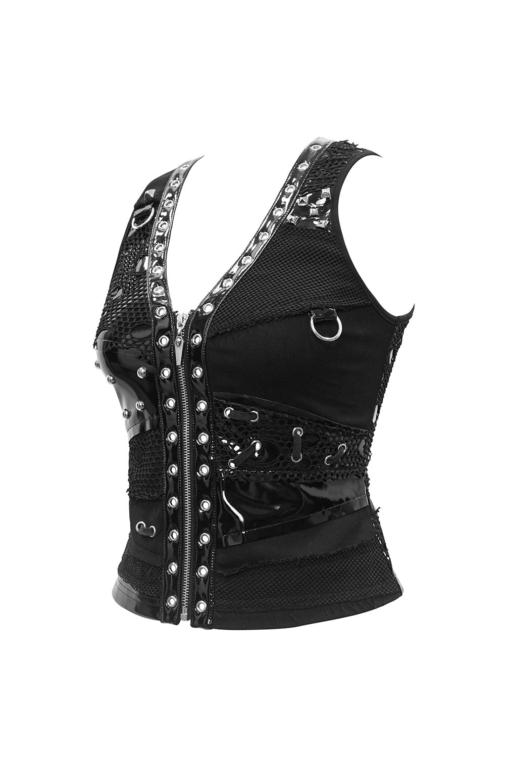 Death of Dawn Vamp Vest - womens tops - VampireFreaks - Devil Fashion