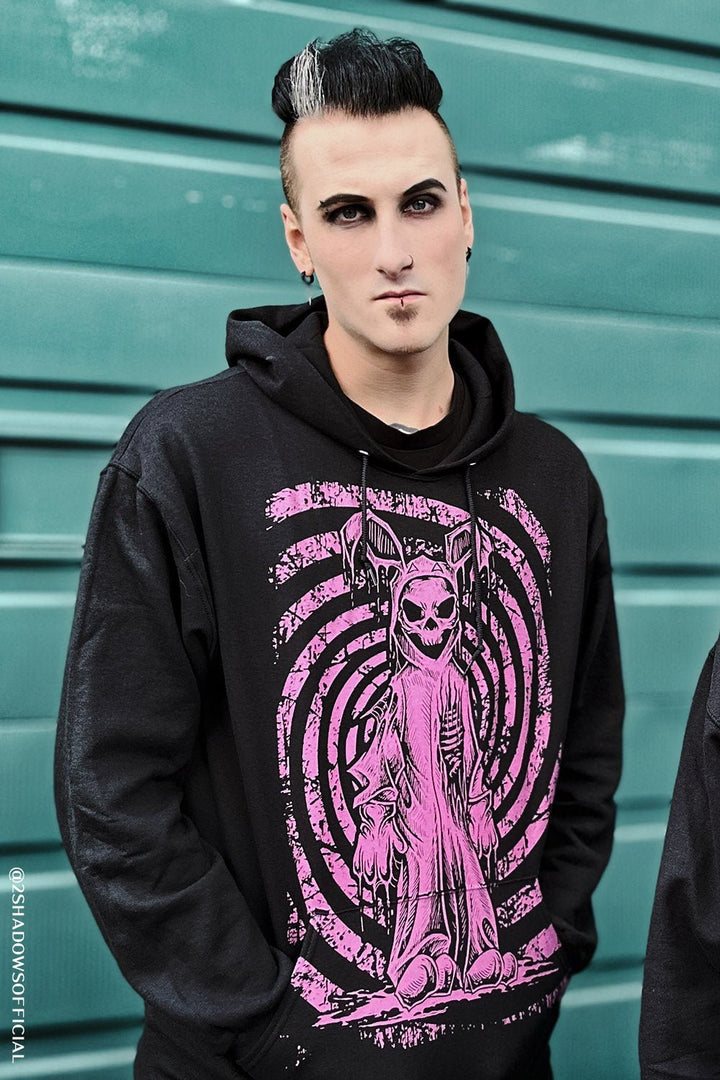 Death Rave Bunny Hoodie [Zipper or Pullover] - mens outerwear - VampireFreaks - VampireFreaks