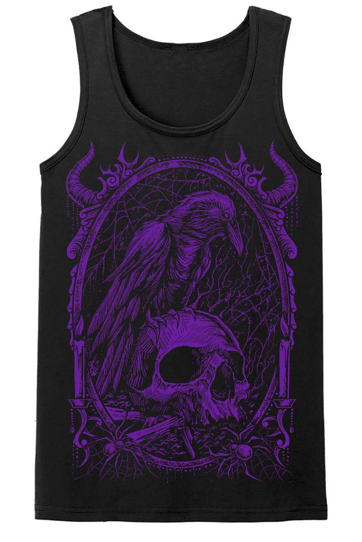 Death Raven T-shirt [PURPLE] - graphic t-shirt - VampireFreaks - VampireFreaks