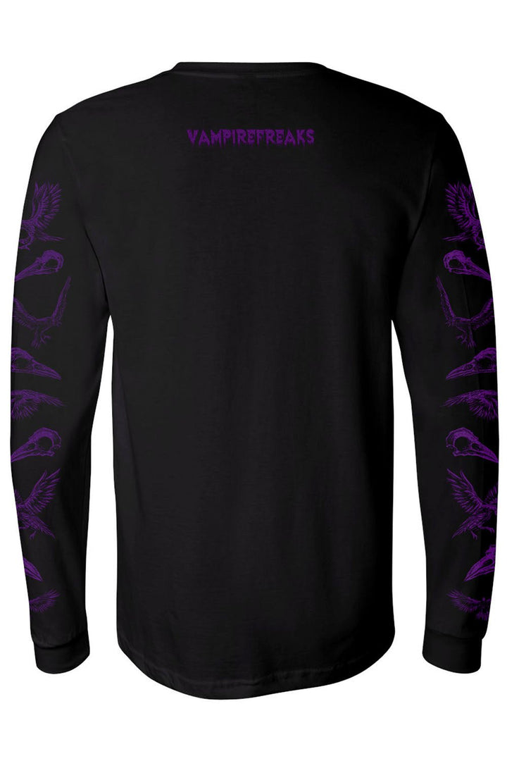 Death Raven T-shirt [PURPLE] - graphic t-shirt - VampireFreaks - VampireFreaks