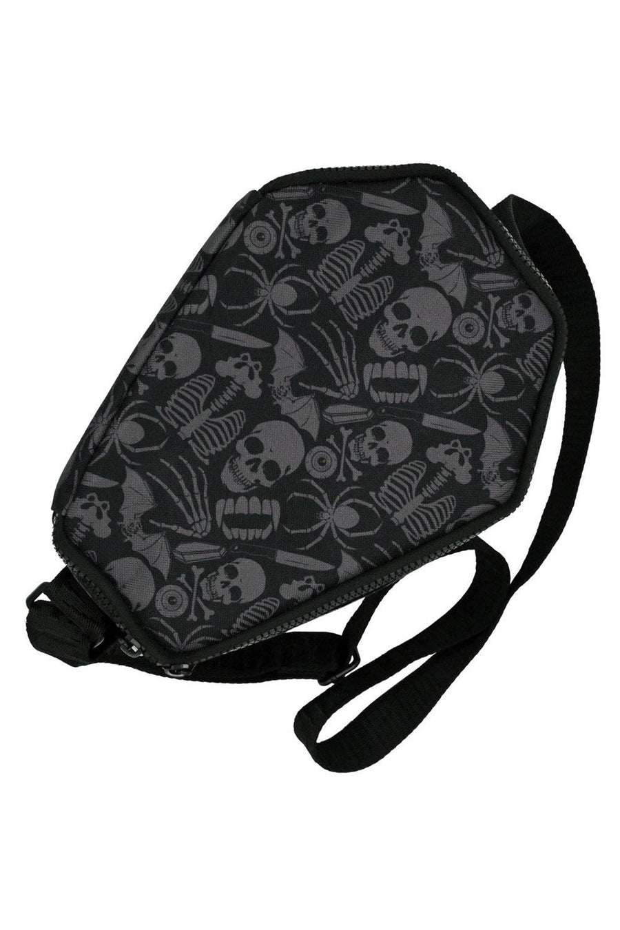 Death Repeat Coffin Insulated Lunch Bag - bags & wallets - VampireFreaks - Kreepsville