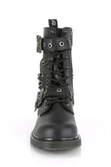 Death Row Combat Boots [Bolt - 250] - mens shoes - VampireFreaks - Demonia
