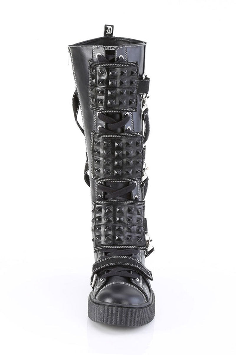 Death Row Creeper Sneakers [SNK410/BVL - CA] - mens shoes - VampireFreaks - Demonia