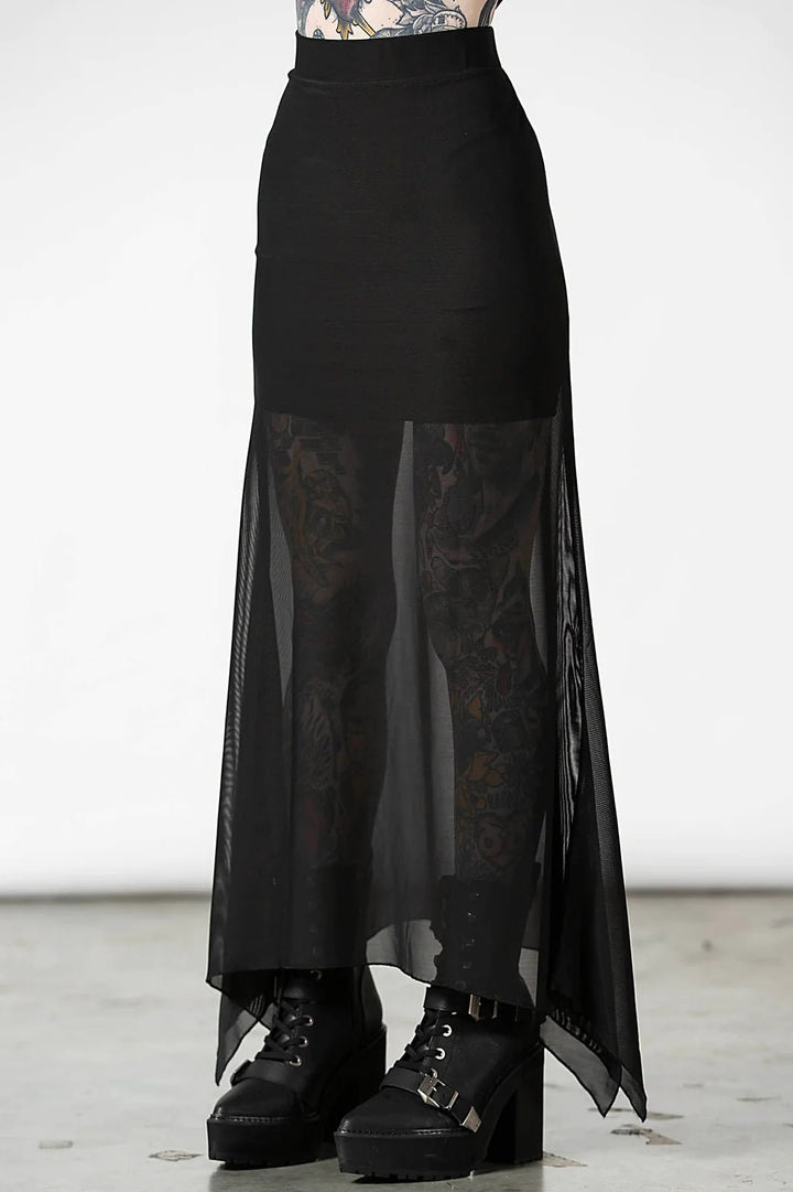 Death Star Maxi Skirt - skirts - VampireFreaks - Killstar