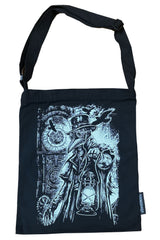 Shoulder Sling Zipper Tote Bag