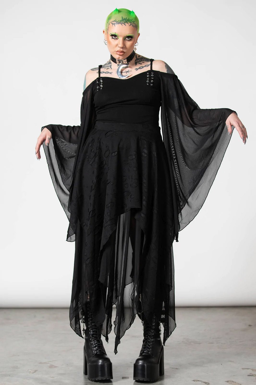 Death Valley Skirt - skirts - VampireFreaks - Killstar