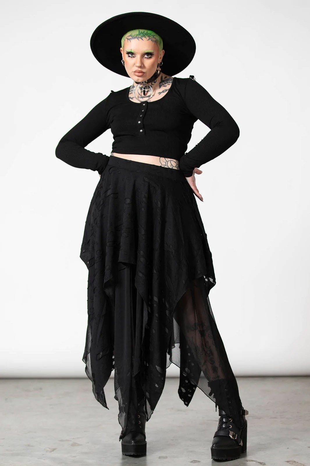 Death Valley Skirt - skirts - VampireFreaks - Killstar