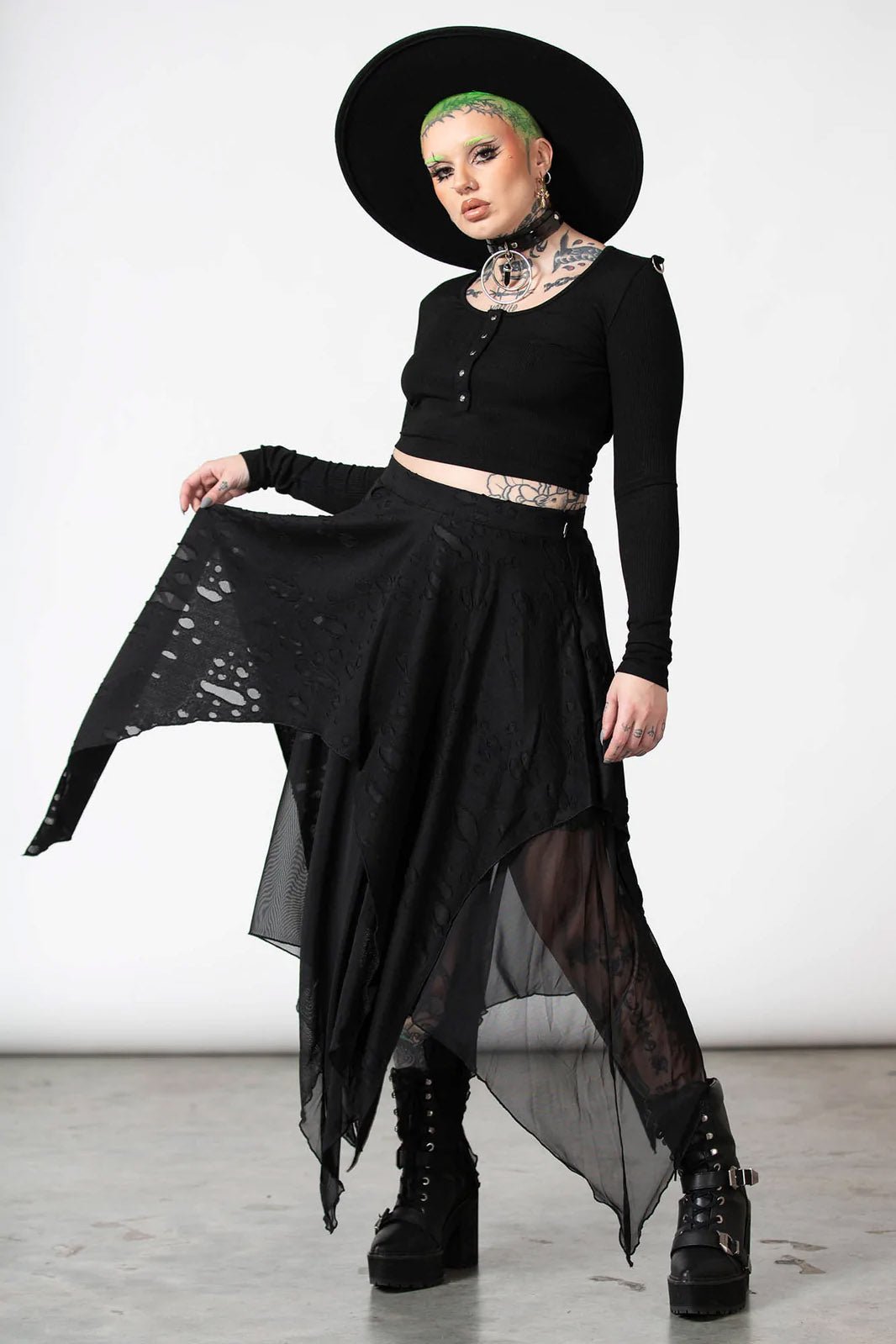 Death Valley Skirt - skirts - VampireFreaks - Killstar