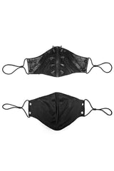 Death Wish Spiked Face Mask - face masks - VampireFreaks - Punk Rave