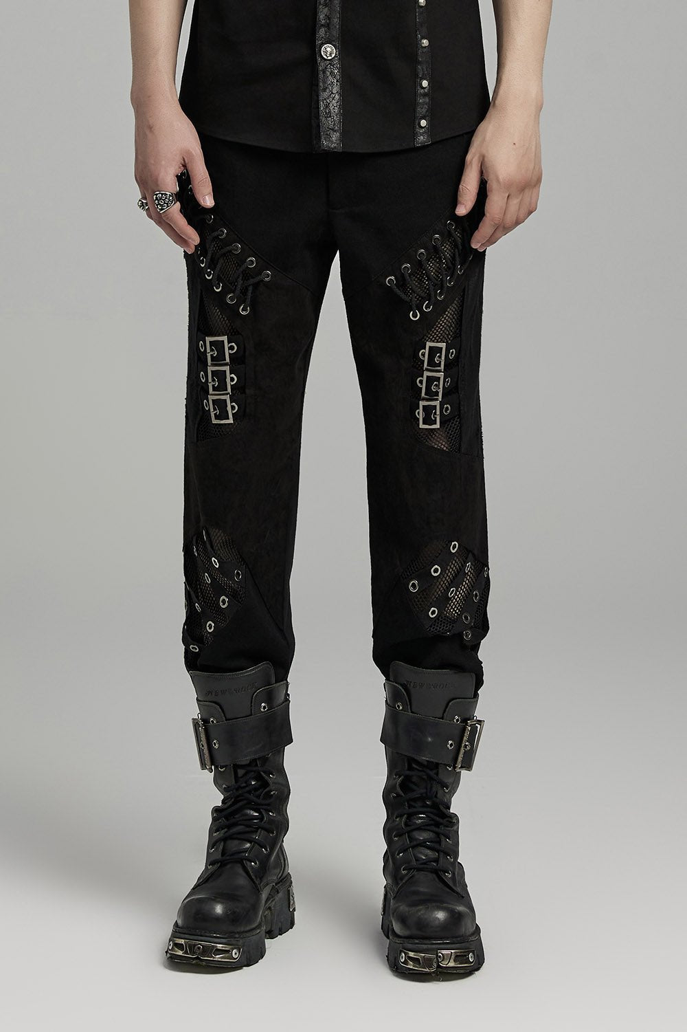 Deathly Pallor Punk Pants - mens pants - VampireFreaks - Punk Rave