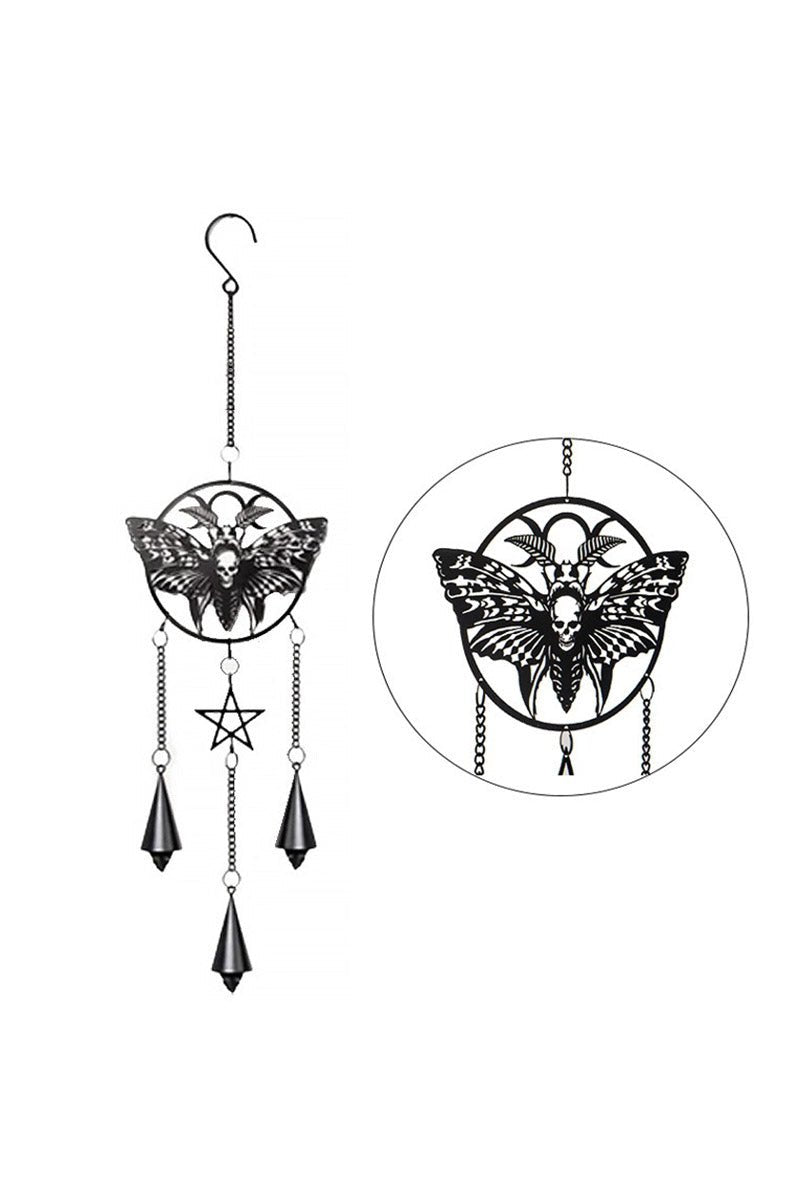 Death's Head Moth Hanging Decoration - housewares - VampireFreaks - Pacific Giftware