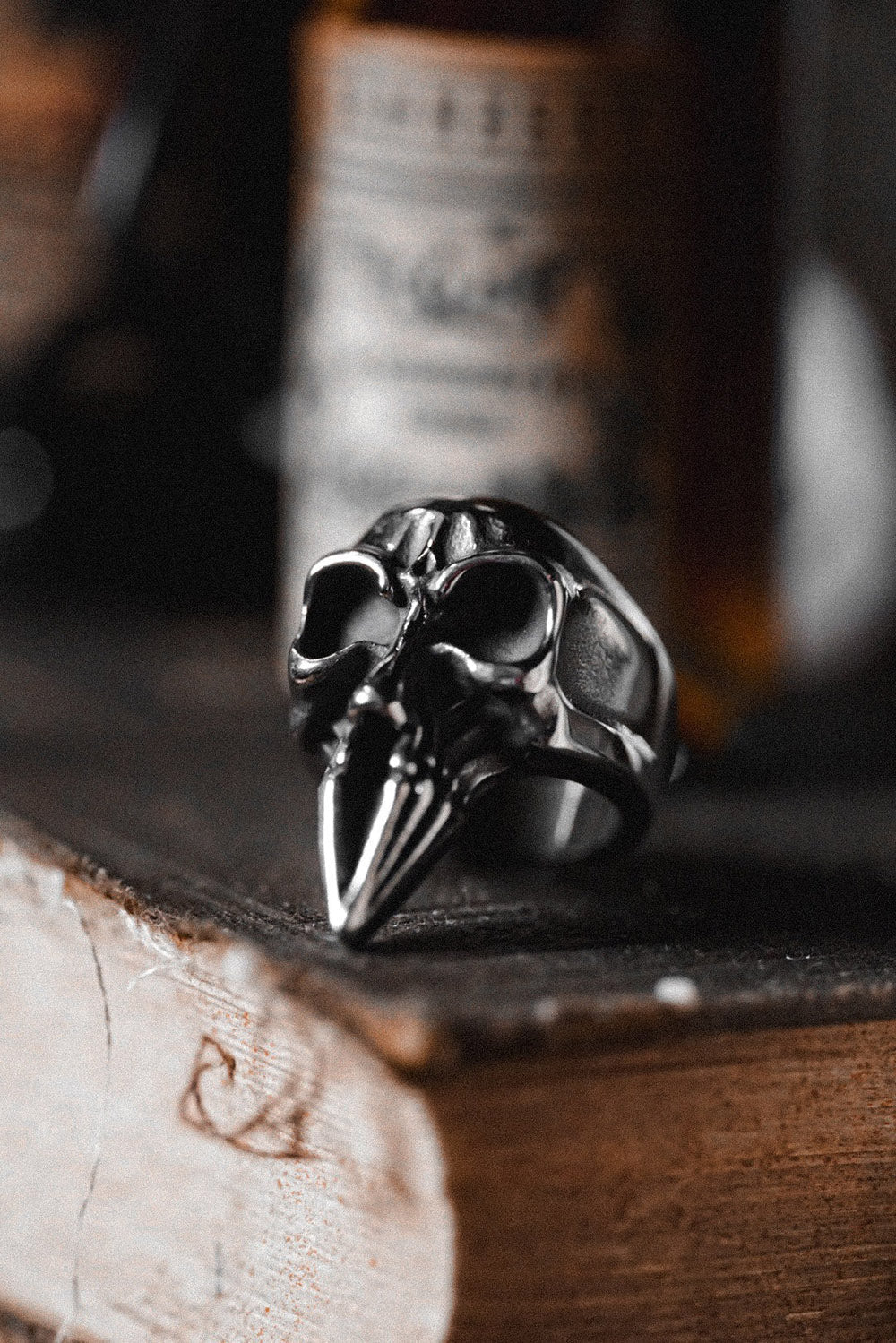 Death's Mark Ring - jewelry - VampireFreaks - Lively Ghosts