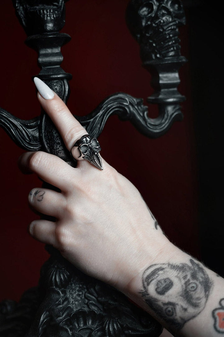 Death's Mark Ring - jewelry - VampireFreaks - Lively Ghosts