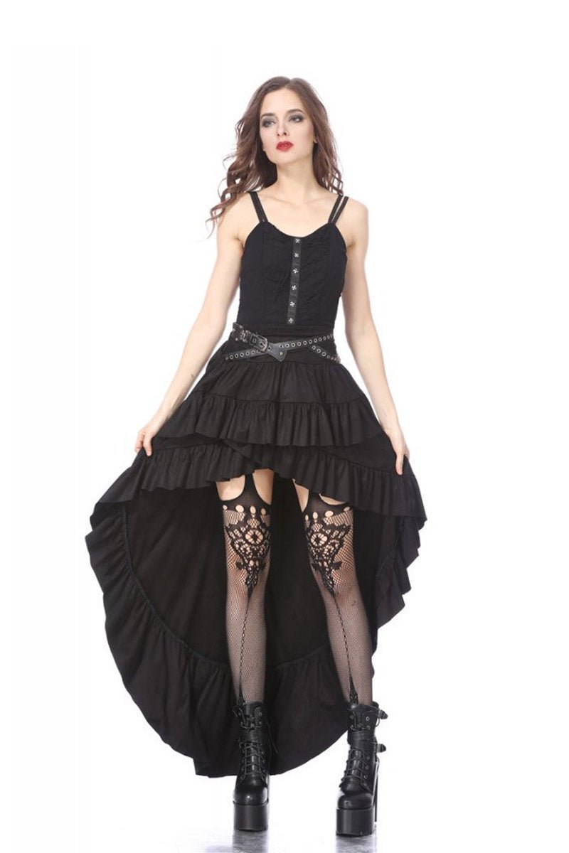 Deathwitch Layered Maxi Skirt - skirts - VampireFreaks - Dark In Love