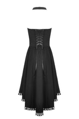 Deetz Striped Swing Dress - dresses - VampireFreaks - Dark In Love
