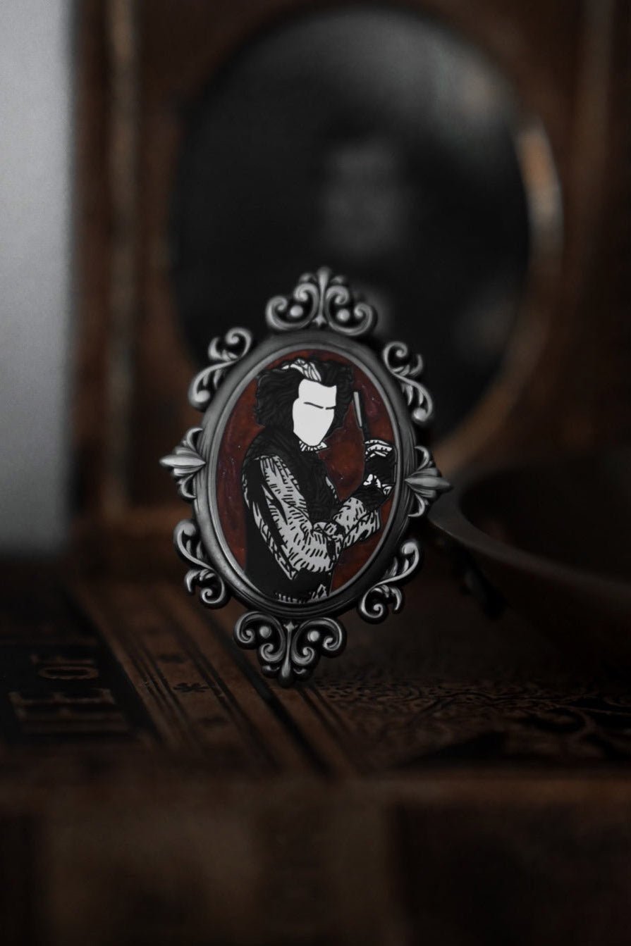 Demon Barber Pin - pins & patches - VampireFreaks - Lively Ghosts