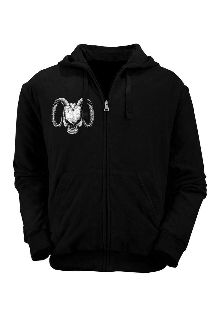 Demon Wings Hoodie [Zipper or Pullover] - mens outerwear - VampireFreaks - VampireFreaks