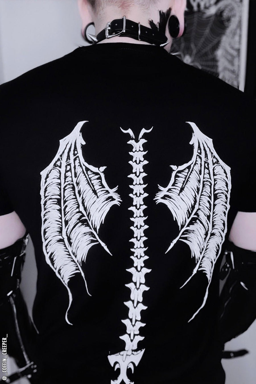 Demon Wings T-shirt - graphic t-shirt - VampireFreaks - VampireFreaks