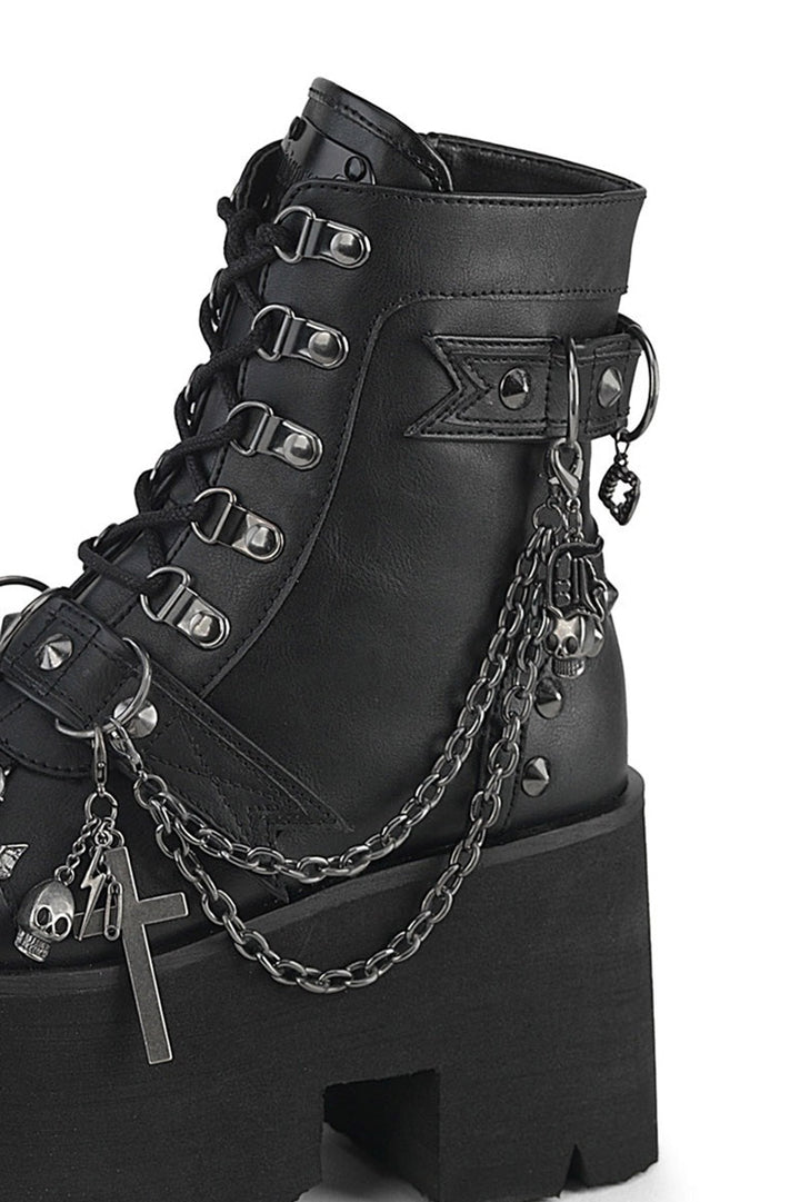 womens Y2k gothic charm platforms