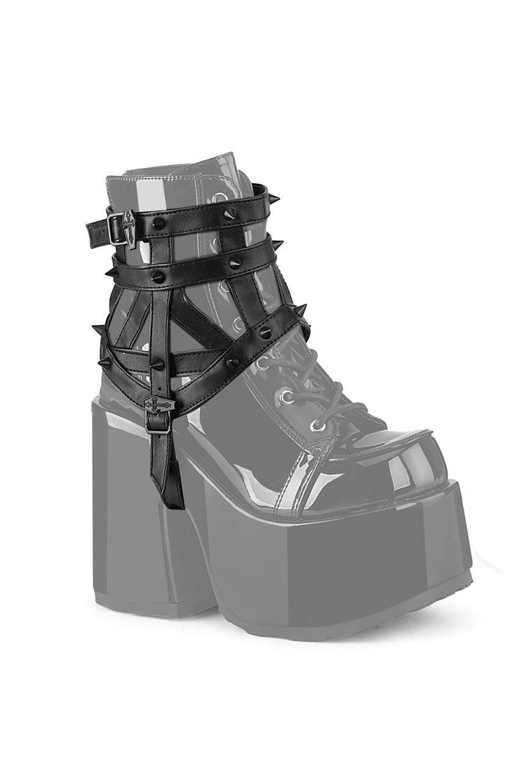 Demonia Cage Boot Harness [PAIR] - mens shoes - VampireFreaks - Demonia