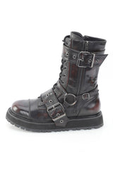 Bloodstained Combat Boots [Valor-220/B-BYROVL]