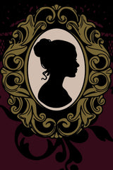 mourning brooch cameo graphic
