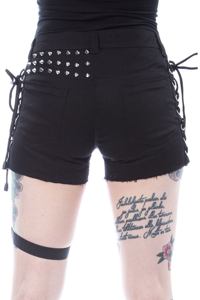 Despair Shorts [Black / Red Checker]