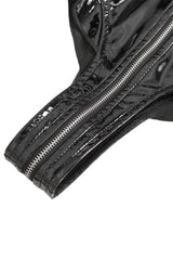 One piece bodysuit with zipper