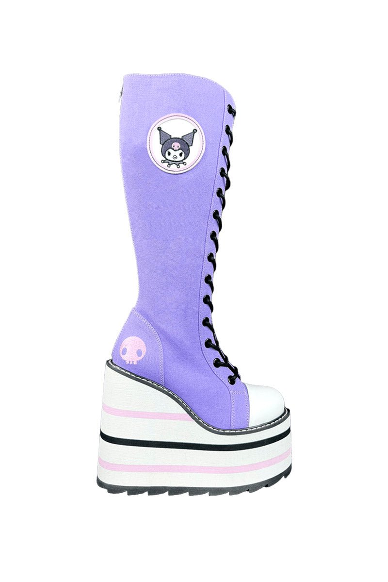 Detention Kuromi Platform Boots [Lavender]