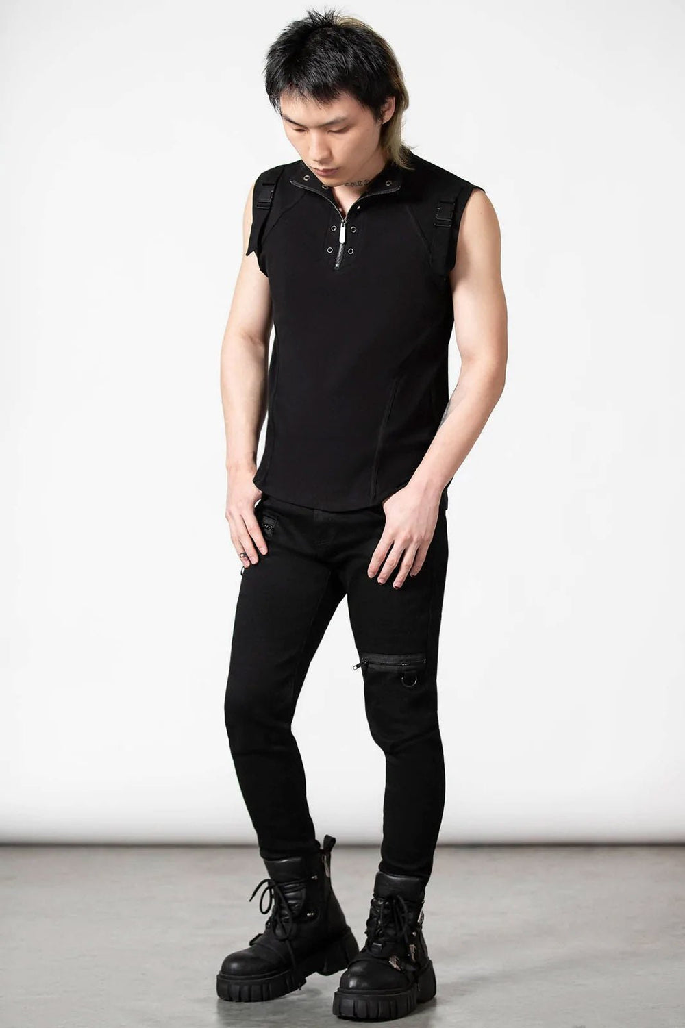 Deux Ex Sleeveless Top [Unisex]