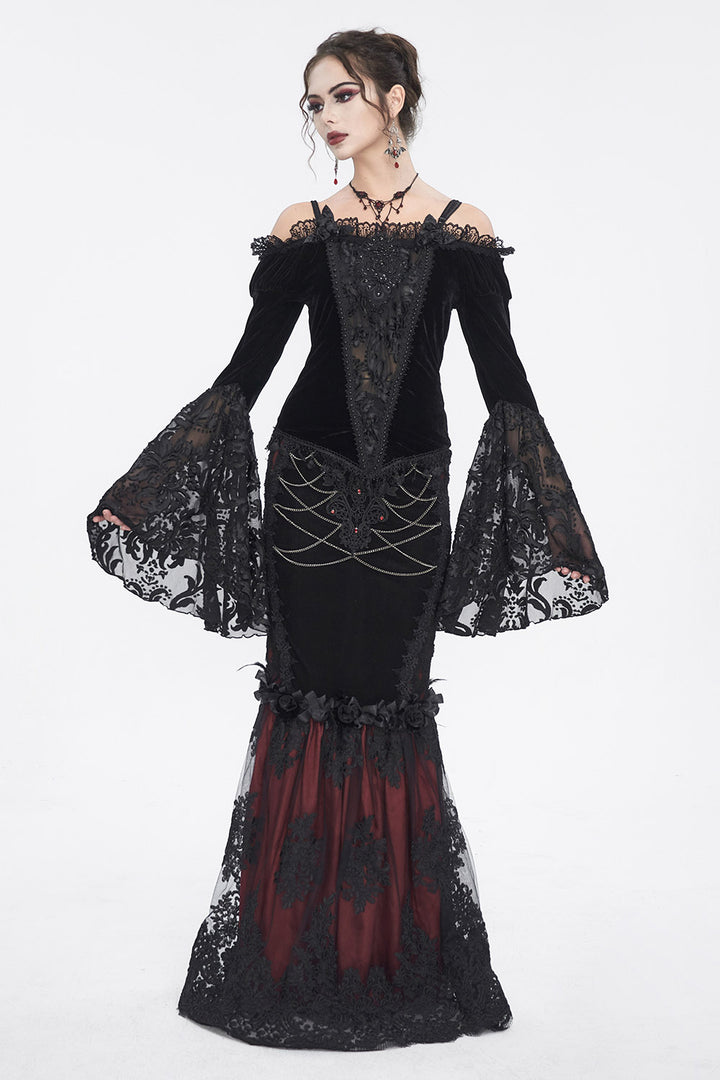 black velvet gothic clothes