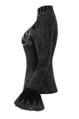 womens vampire goth ornate jacket