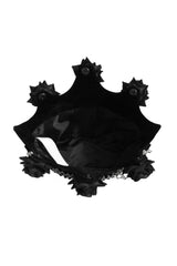 gothic handbag with chain strap 