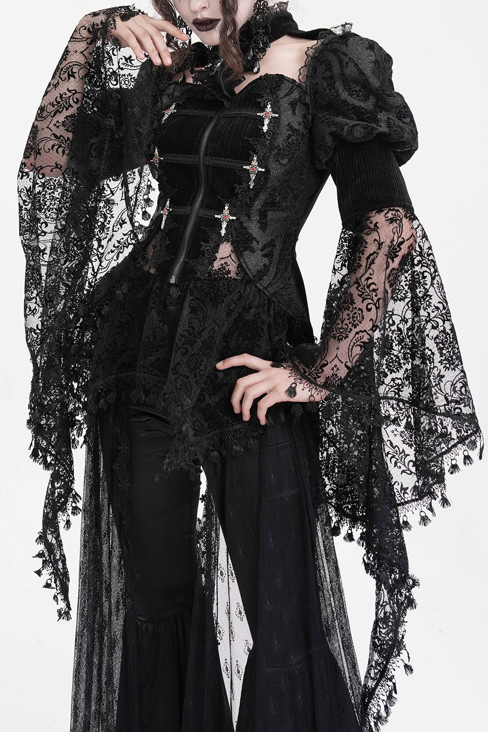 brocade velvet jacket