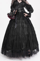 gothic bustle skirt
