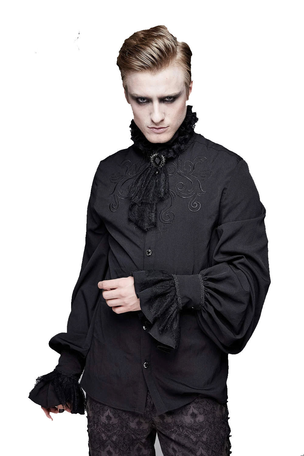 pirate goth shirt for men