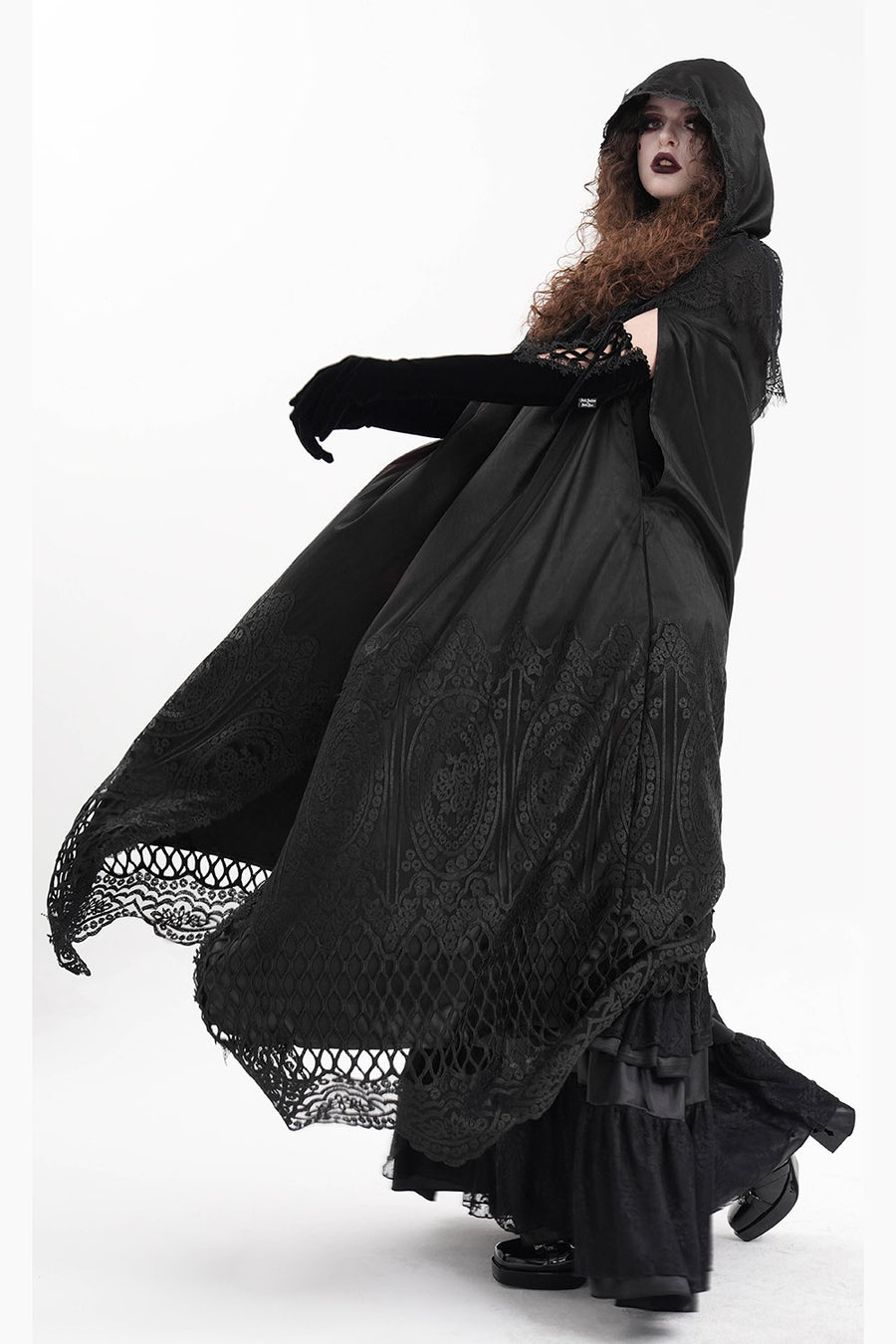 womens lace cloak