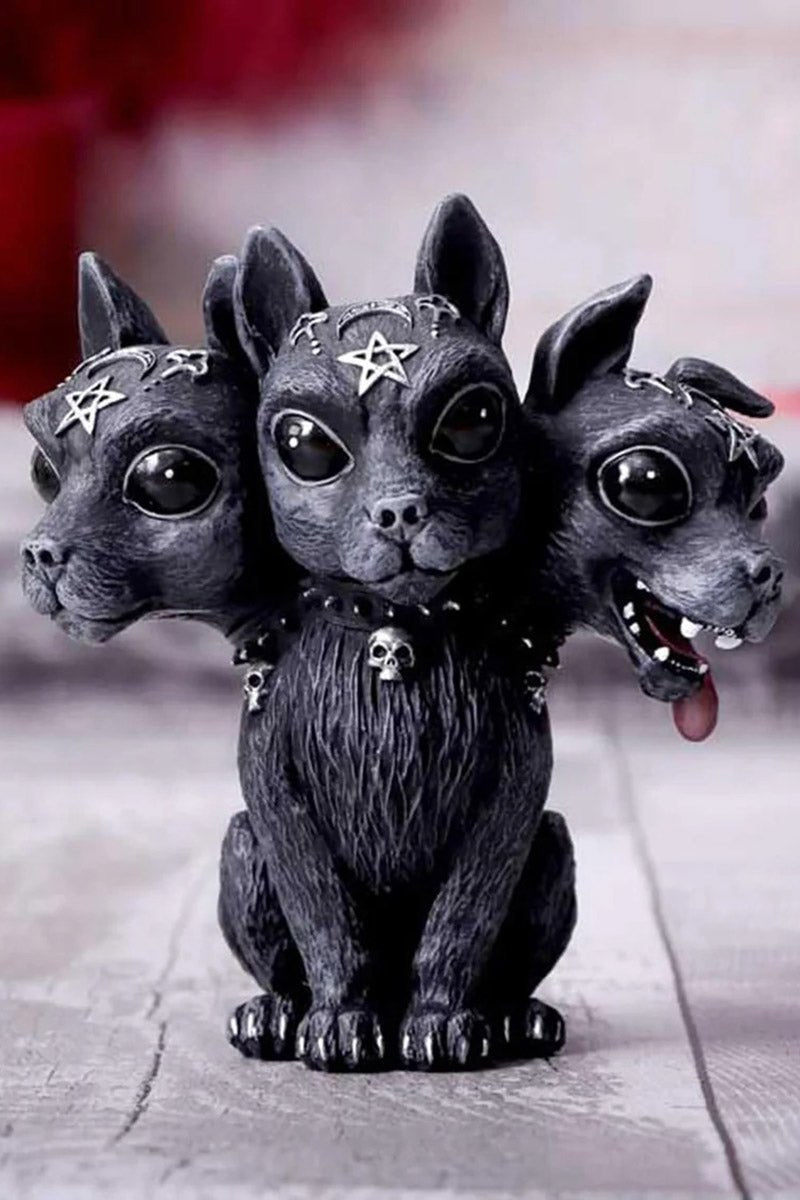 Diabarkus Baby Cerberus Figurine - toys - VampireFreaks - Nemesis Now