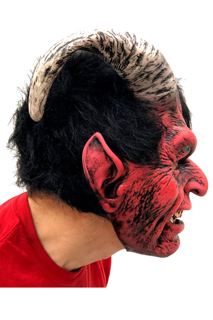 Diablo Red Devil Krampus Latex Mask - costumes - VampireFreaks - Zagone Studios